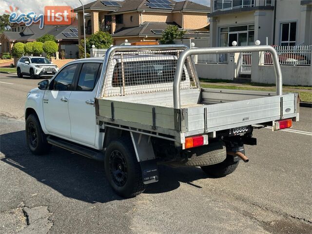 2015 TOYOTA HILUX SR (4x4) GUN126R DUAL C/CHAS