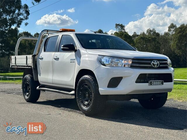 2015 TOYOTA HILUX SR (4x4) GUN126R DUAL C/CHAS