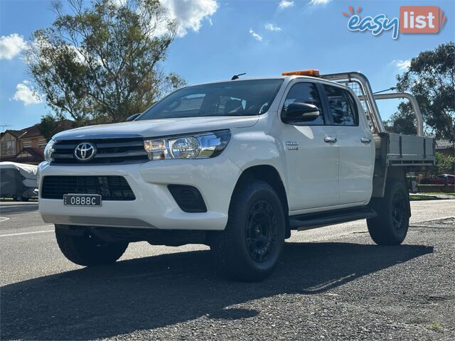 2015 TOYOTA HILUX SR (4x4) GUN126R DUAL C/CHAS