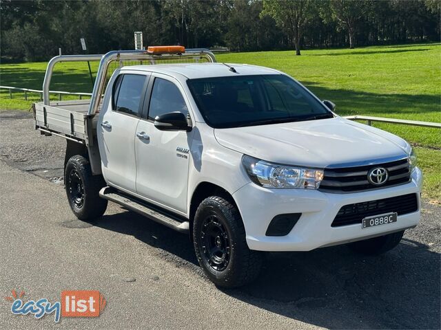 2015 TOYOTA HILUX SR (4x4) GUN126R DUAL C/CHAS