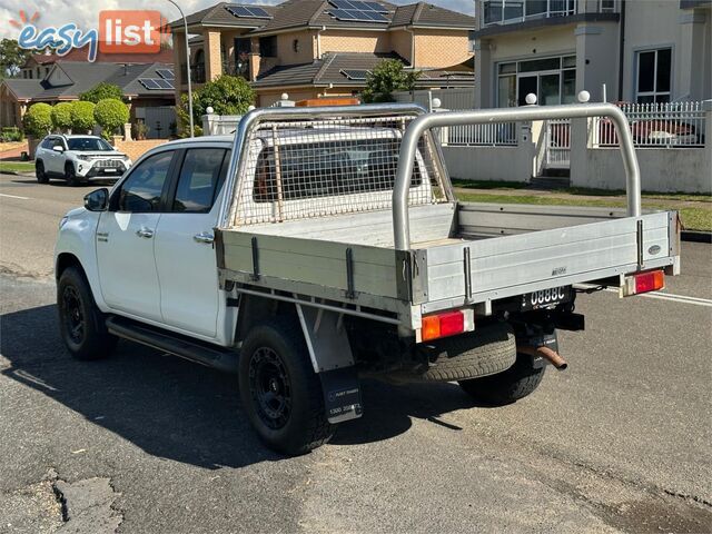 2015 TOYOTA HILUX SR (4x4) GUN126R DUAL C/CHAS