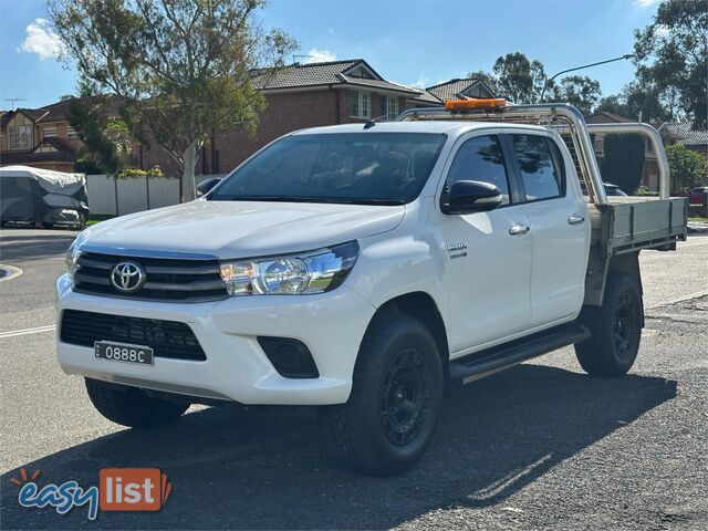 2015 TOYOTA HILUX SR (4x4) GUN126R DUAL C/CHAS