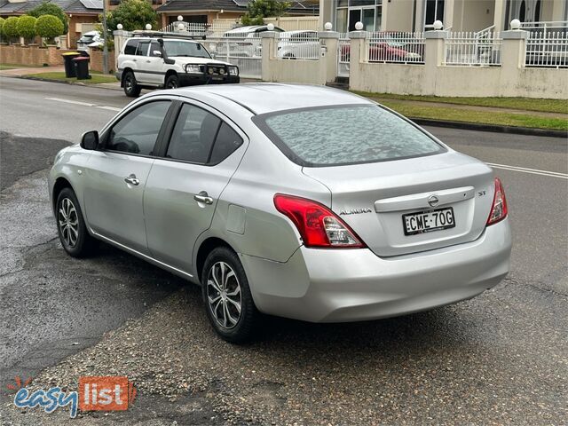 2012 NISSAN ALMERA Ti N17 4D SEDAN