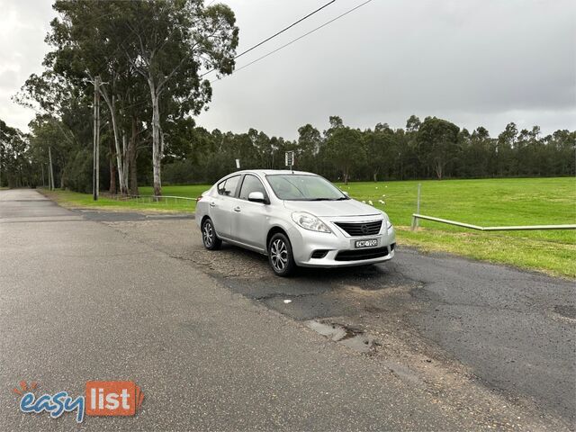 2012 NISSAN ALMERA Ti N17 4D SEDAN