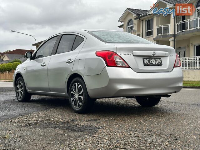 2012 NISSAN ALMERA Ti N17 4D SEDAN