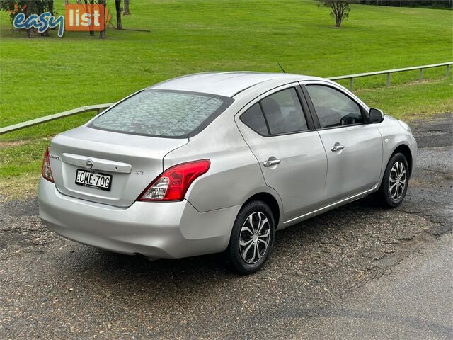 2012 NISSAN ALMERA Ti N17 4D SEDAN