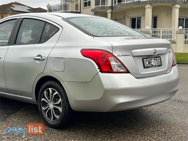 2012 NISSAN ALMERA Ti N17 4D SEDAN