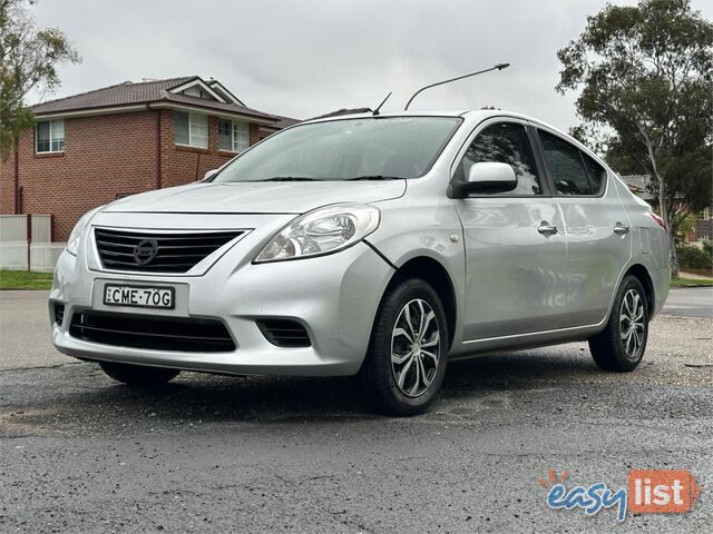 2012 NISSAN ALMERA Ti N17 4D SEDAN