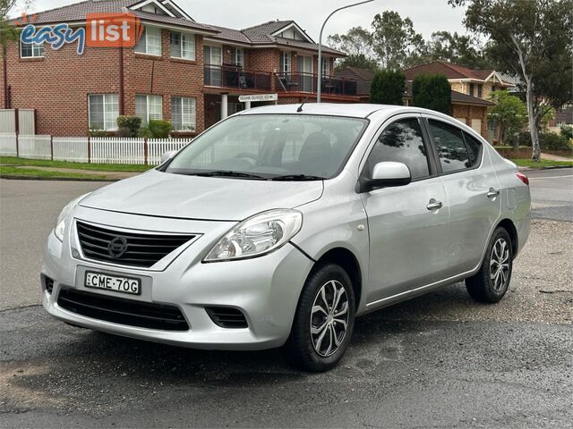 2012 NISSAN ALMERA Ti N17 4D SEDAN