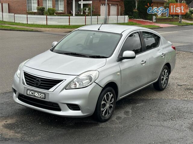 2012 NISSAN ALMERA Ti N17 4D SEDAN