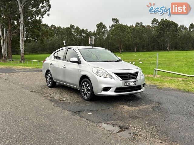 2012 NISSAN ALMERA Ti N17 4D SEDAN