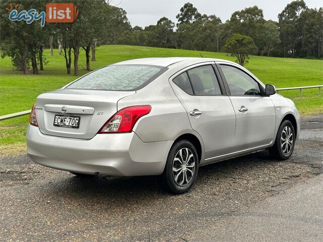 2012 NISSAN ALMERA Ti N17 4D SEDAN