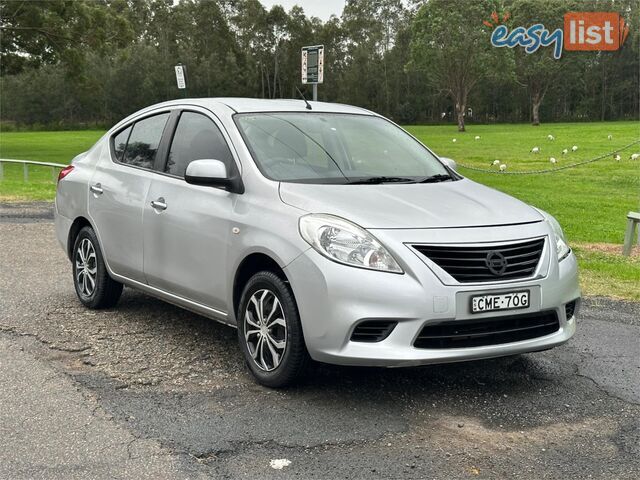 2012 NISSAN ALMERA Ti N17 4D SEDAN