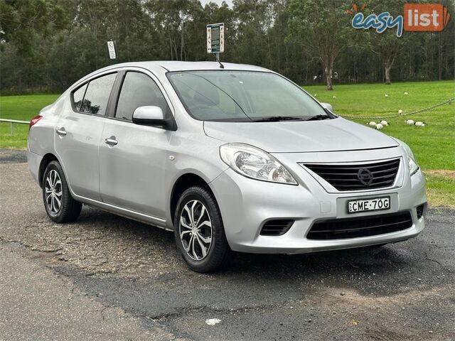 2012 NISSAN ALMERA Ti N17 4D SEDAN