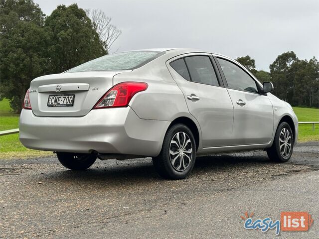 2012 NISSAN ALMERA Ti N17 4D SEDAN