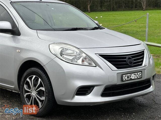 2012 NISSAN ALMERA Ti N17 4D SEDAN
