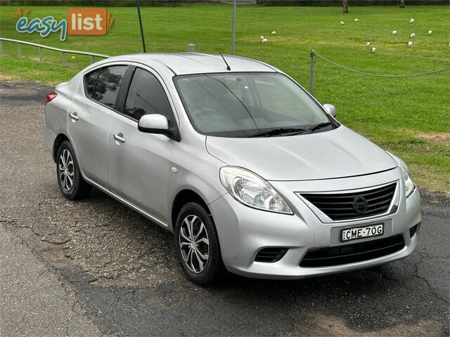 2012 NISSAN ALMERA Ti N17 4D SEDAN
