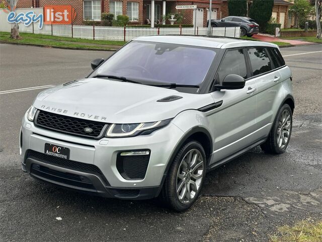 2016 RANGE ROVER EVOQUE Td4 180 HSE LV MY16 5D WAGON