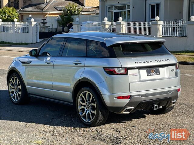 2016 RANGE ROVER EVOQUE Td4 180 HSE LV MY16 5D WAGON