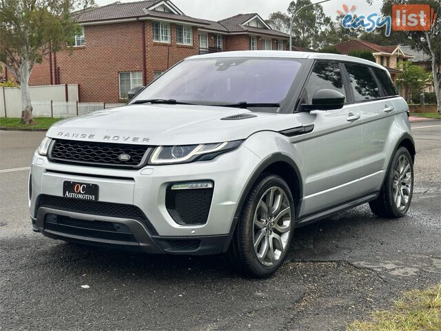 2016 RANGE ROVER EVOQUE Td4 180 HSE LV MY16 5D WAGON