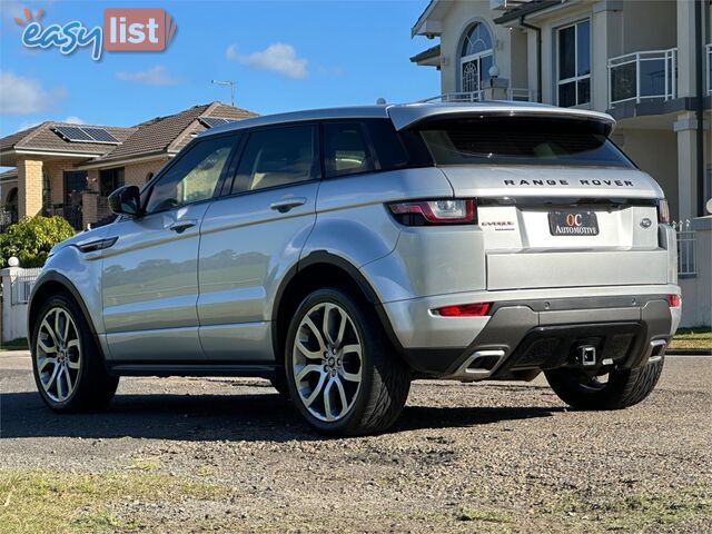 2016 RANGE ROVER EVOQUE Td4 180 HSE LV MY16 5D WAGON