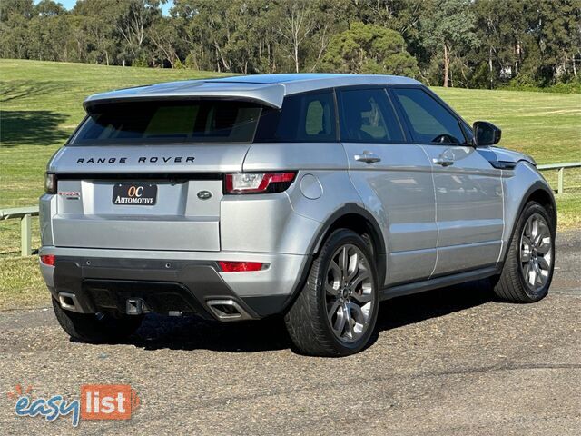 2016 RANGE ROVER EVOQUE Td4 180 HSE LV MY16 5D WAGON