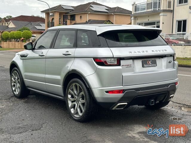 2016 RANGE ROVER EVOQUE Td4 180 HSE LV MY16 5D WAGON
