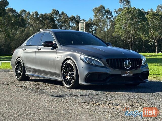 2015 MERCEDES-BENZ C63 AMG S EDITION 1 205 4D SEDAN