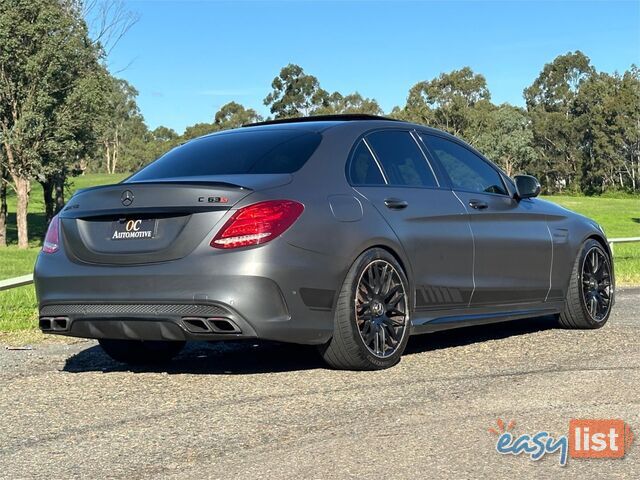 2015 MERCEDES-BENZ C63 AMG S EDITION 1 205 4D SEDAN