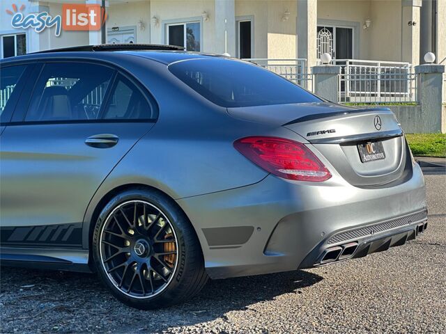 2015 MERCEDES-BENZ C63 AMG S EDITION 1 205 4D SEDAN