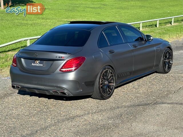 2015 MERCEDES-BENZ C63 AMG S EDITION 1 205 4D SEDAN