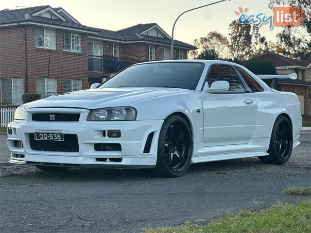 1999 NISSAN SKYLINE GT-R V-Spec R34 Coupe