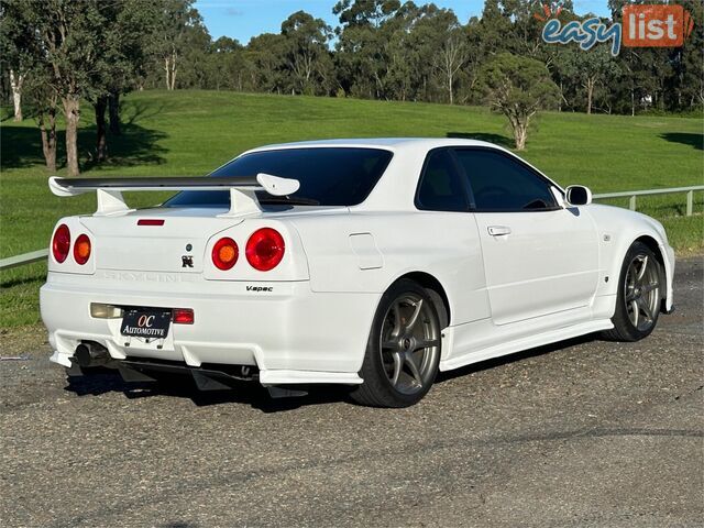 1999 NISSAN SKYLINE GT-R V-Spec R34 Coupe