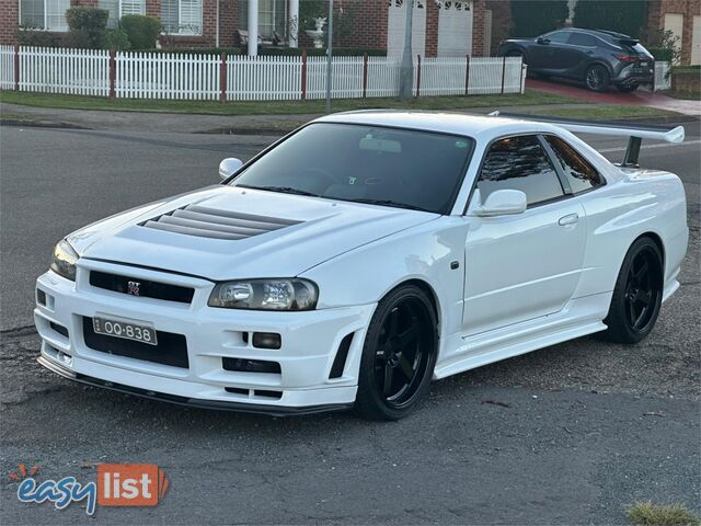 1999 NISSAN SKYLINE GT-R V-Spec R34 Coupe