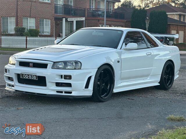 1999 NISSAN SKYLINE GT-R V-Spec R34 Coupe
