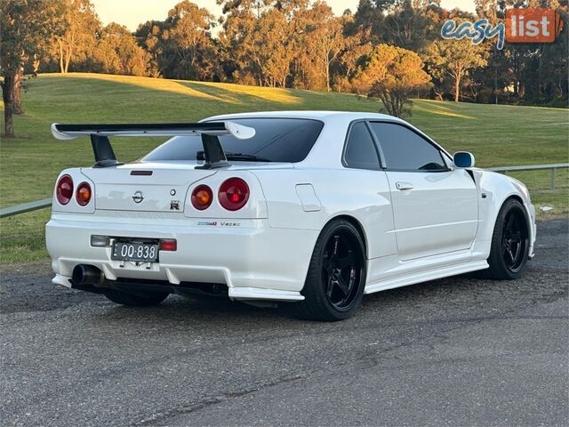 1999 NISSAN SKYLINE GT-R V-Spec R34 Coupe