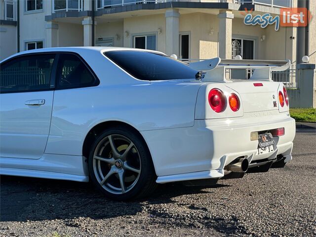 1999 NISSAN SKYLINE GT-R V-Spec R34 Coupe