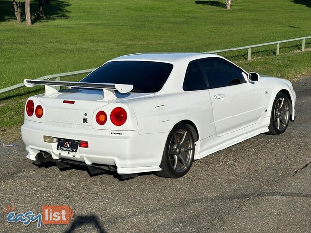 1999 NISSAN SKYLINE GT-R V-Spec R34 Coupe