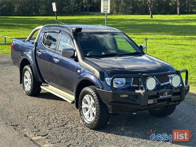 2010 MITSUBISHI TRITON GLX-R (4x4) MN MY10 DOUBLE CAB UTILITY