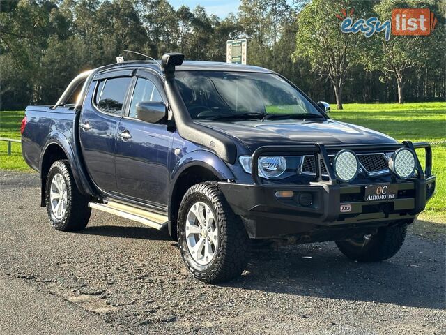 2010 MITSUBISHI TRITON GLX-R (4x4) MN MY10 DOUBLE CAB UTILITY