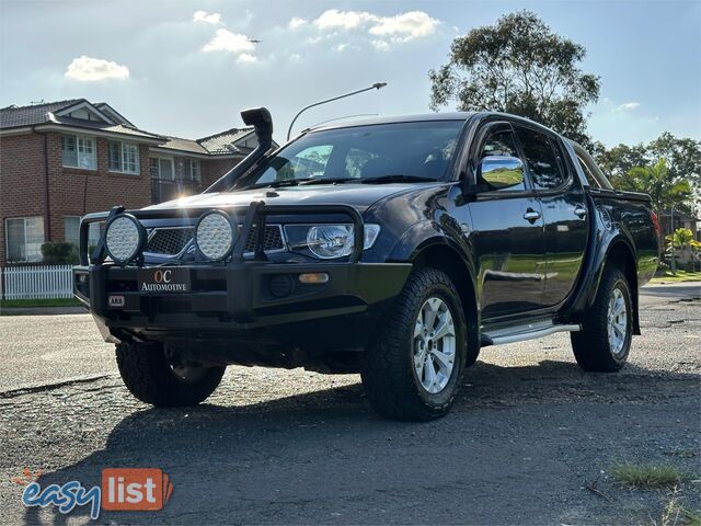 2010 MITSUBISHI TRITON GLX-R (4x4) MN MY10 DOUBLE CAB UTILITY