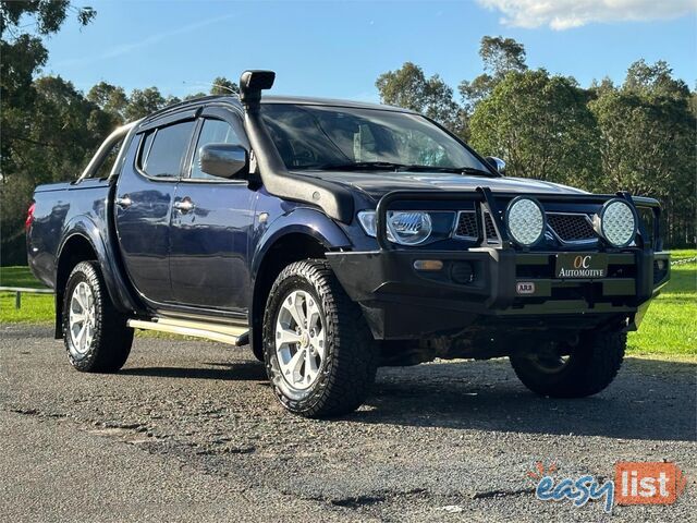 2010 MITSUBISHI TRITON GLX-R (4x4) MN MY10 DOUBLE CAB UTILITY