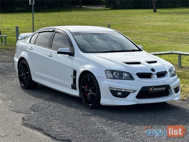 2009 HSV CLUBSPORT R8 E SERIES MY08 UPGRADE 4D SEDAN