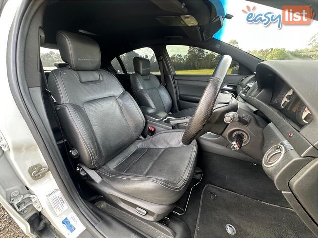 2009 HSV CLUBSPORT R8 E SERIES MY08 UPGRADE 4D SEDAN