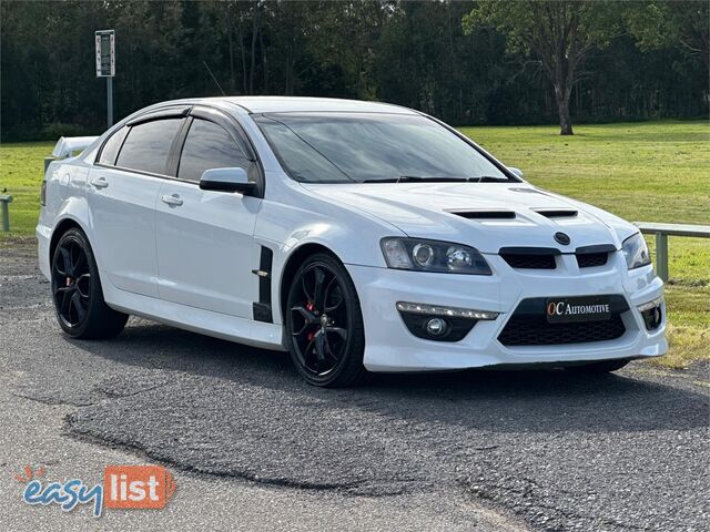 2009 HSV CLUBSPORT R8 E SERIES MY08 UPGRADE 4D SEDAN