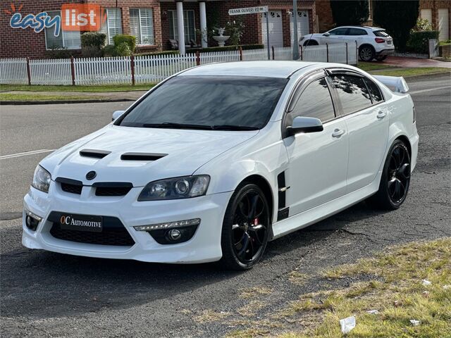 2009 HSV CLUBSPORT R8 E SERIES MY08 UPGRADE 4D SEDAN