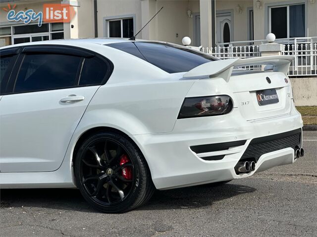 2009 HSV CLUBSPORT R8 E SERIES MY08 UPGRADE 4D SEDAN