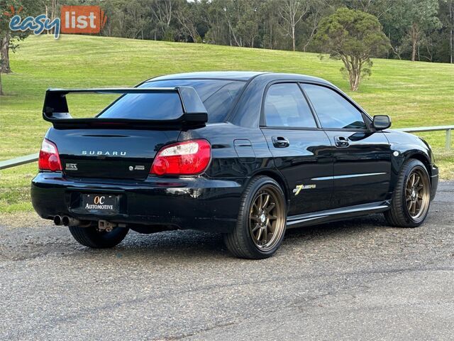2004 SUBARU IMPREZA WRX CLUB SPEC EVO 7 MY04 4D SEDAN
