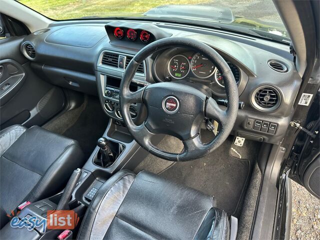 2004 SUBARU IMPREZA WRX CLUB SPEC EVO 7 MY04 4D SEDAN
