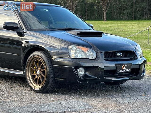 2004 SUBARU IMPREZA WRX CLUB SPEC EVO 7 MY04 4D SEDAN